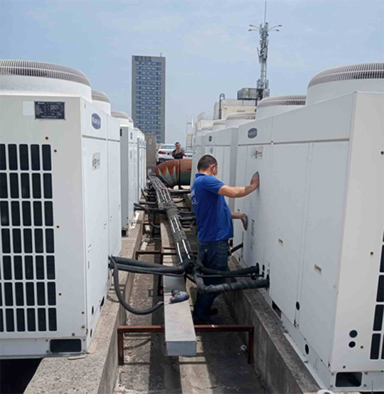 北仑中央空调制热和不制冷系统维修方法